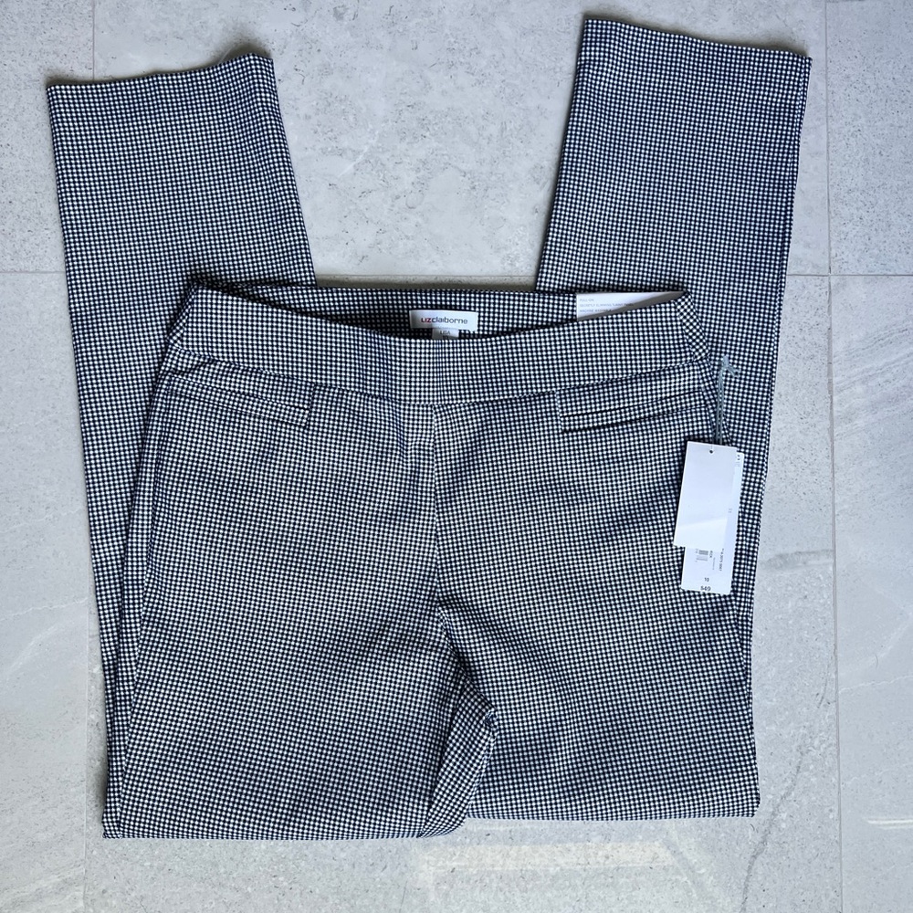 Liz Claiborne Black and White Pants